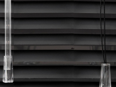 003-Aluminiumpersienner med Frihängande styrning B Uppdrag Right Vrid left